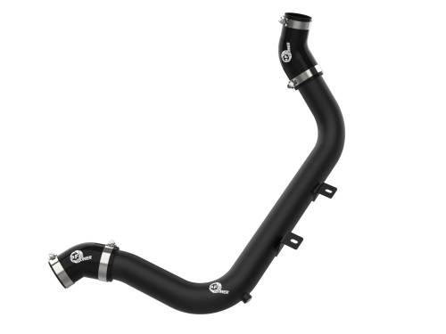 Afe - Advance Flow Engineering - 46-20638-B | AFE Power BladeRunner 2-1/4 IN Aluminum Hot Charge Pipe Black (2017-2025 Elantra, i30 L4-1.6L t)