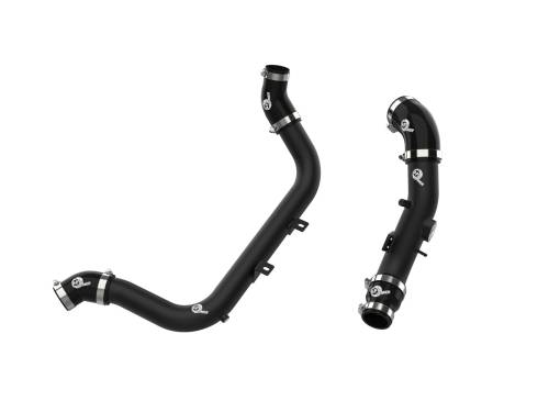 Afe - Advance Flow Engineering - 46-20634-B | AFE Power BladeRunner Aluminum Hot and Cold Charge Pipe Kit Black (2017-2025 Elantra, i30 L4-1.6L t)