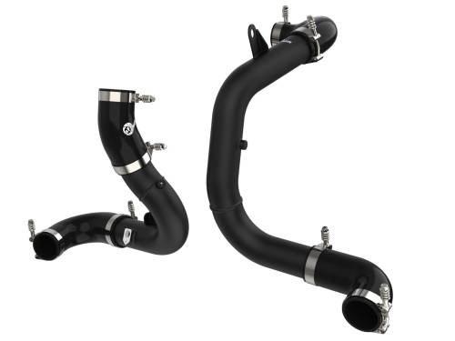 Afe - Advance Flow Engineering - 46-20604-B | AFE Power BladeRunner Aluminum Hot and Cold Charge Pipe Kit Black (2022-2025 GTI MKVIII L4-2.0L t)