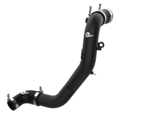 Afe - Advance Flow Engineering - 46-20509-B | AFE Power BladeRunner 3 IN Aluminum Cold Charge Pipe Black (2018-2023 Stinger V6-3.3L tt)