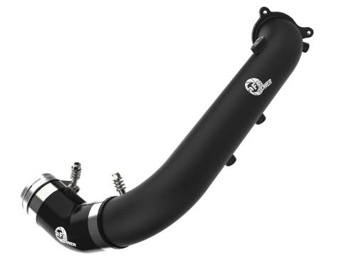 Afe - Advance Flow Engineering - 46-20488-B | AFE Power BladeRunner 2-3/4 IN Aluminum Hot Charge Pipe Black (2021-2024 GR Supra L4-2.0L t)