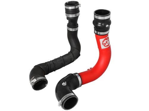 Afe - Advance Flow Engineering - 46-20189-R | AFE Power BladeRunner 2-1/2 IN Aluminum Cold Charge Pipe Red (2013-2018 Focus ST L4-2.0L t)