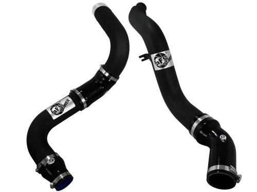 Afe - Advance Flow Engineering - 46-20174-B | AFE Power BladeRunner 3 IN Aluminum Hot and Cold Charge Pipe Kit Black (2014-2015 Ram 1500 V6-3.0L td)
