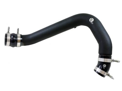 Afe - Advance Flow Engineering - 46-20108-B | AFE Power BladeRunner 3 IN Aluminum Hot Charge Pipe Black (2003-2007 F250, F350 Super Duty V8-6.0L td)