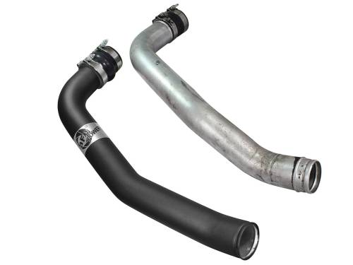 Afe - Advance Flow Engineering - 46-20098-B | AFE Power BladeRunner 3 IN Aluminum Cold Charge Pipe Black (1999-2003 F250, F350 Super Duty V8-7.3L td)