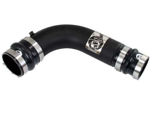 Afe - Advance Flow Engineering - 46-20089 | AFE Power BladeRunner 3-1/2 IN Aluminum Cold Charge Pipe Black (2010-2012 Ram 2500, 3500 L6-6.7L td)