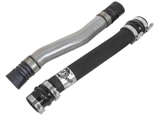 Afe - Advance Flow Engineering - 46-20088-B | AFE Power BladeRunner 2-3/4 IN Aluminum Hot Charge Pipe Black (2010-2012 Ram 2500, 3500 L6-6.78L td)