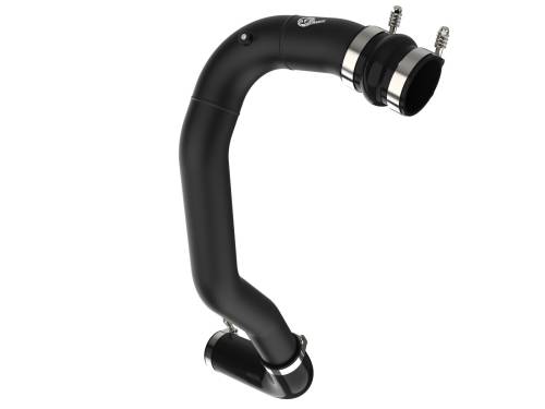 Afe - Advance Flow Engineering - 46-20079-B | AFE Power BladeRunner 3 IN Aluminum Hot Charge Pipe Black (2008-2010 F250, F350 Super Duty V8-6.4L td)