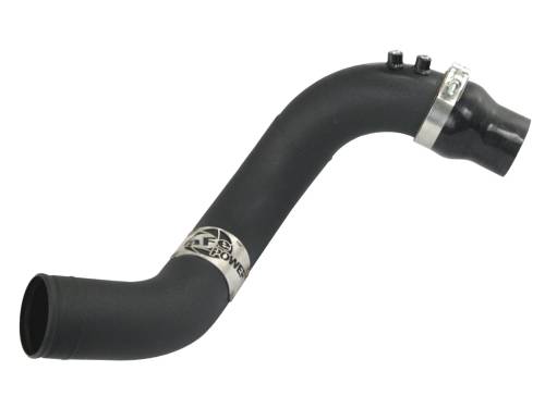 Afe - Advance Flow Engineering - 46-20048 | AFE Power BladeRunner 3 IN Aluminum Cold Charge Pipe Black (2004-2005 Silverado, Sierra 2500 HD, 3500 HD V8-6.6L (td)