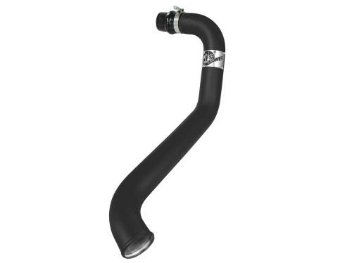 Afe - Advance Flow Engineering - 46-20046 | AFE Power BladeRunner 3 IN Aluminum Hot Charge Pipe Black (2001-2004 Silverado, Sierra 2500 HD, 3500 HD V8-6.6L td)