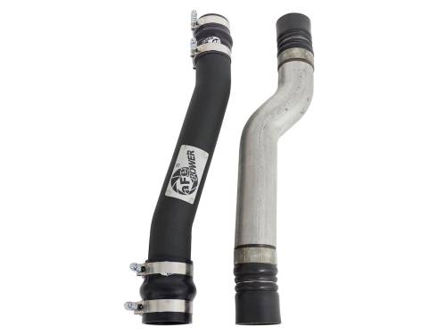 Afe - Advance Flow Engineering - 46-20038-B | AFE Power BladeRunner 3 IN Aluminum Hot Charge Pipe Black (2007-2009 Ram 2500, 3500 L6-6.7L td)