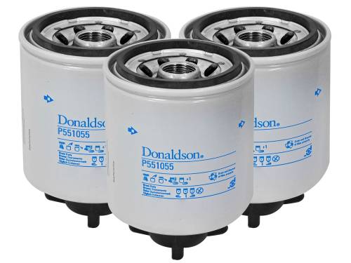 Afe - Advance Flow Engineering - 44-FF018M | AFE Power Donaldson Fuel Filter for DFS780 Fuel System (3 Pack)