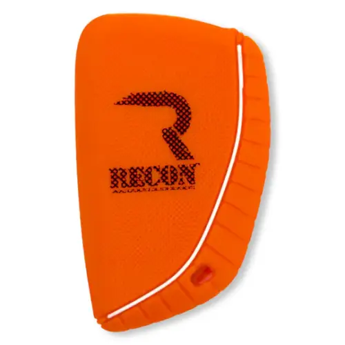Recon Truck Accessories - 264002GM2OR | Recon Orange Silicone Key Fob Cover (2022-2025 Silverado, Sierra 1500, 2500 HD, 3500 HD)