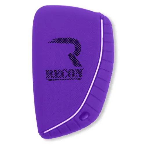 Recon Truck Accessories - 264002GM3PR | Recon Purple Pantone 266 C Silicone Key Fob Cover (2021-2025 Suburban, Tahoe, Yukon)