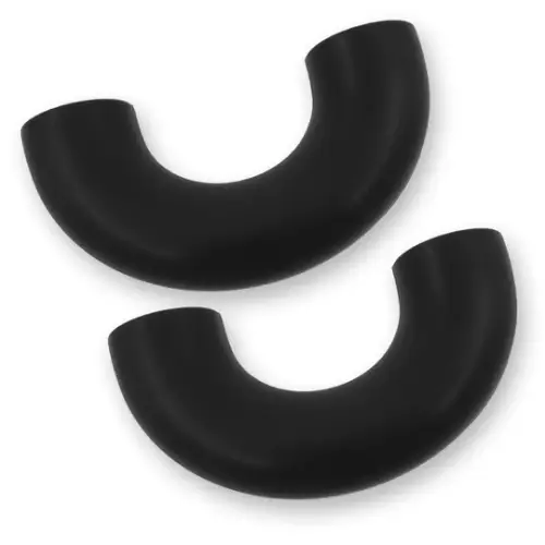 Recon Truck Accessories - 264004FSDBK | Recon Black Tow Hook Covers 2-Piece Set of Silicone Covers (2017-2023 F250, F350 Super Duty)