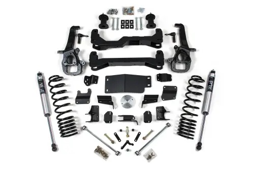 BDS Suspension - BDS1796FS | BDS Suspension 4 Inch Lift Kit For Ram 1500 4WD | Rear Fox 2.0 Performance Series Shocks, OE Knuckle Large Bore