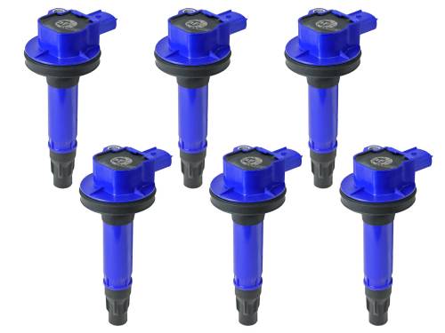 Afe - Advance Flow Engineering - 77-92010-MC | AFE Power SCORCHER High-Performance Ignition Coil (6 Pack) (2011-2025 Ford V6-3.5L, 3.5L tt)