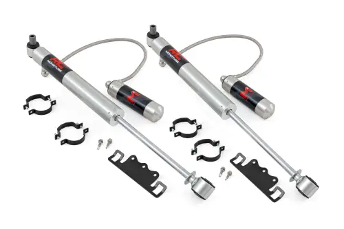 Rough Country - 770808RES_B | Rough Country M1R Monotube Front Shocks For Jeep Gladiator JT 4WD | 0-2.5 Inch