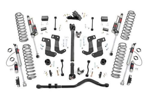 Rough Country - 94044 | Rough Country 3.5 Inch Lift Kit, 4 Door For Jeep Wrangler JL Rubicon 4WD | M1R Monotube Shocks