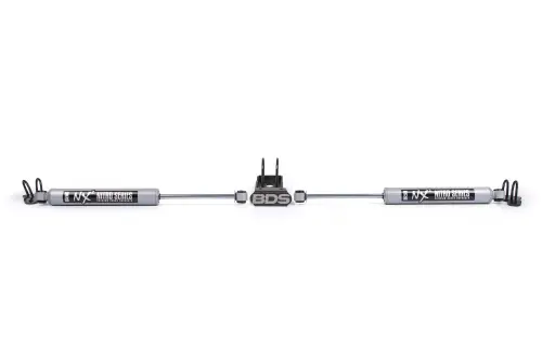 BDS Suspension - BDS2027DH | BDS Suspension Dual Steering Stabilizer Kit With NX2 Shocks For Jeep Wrangler JK