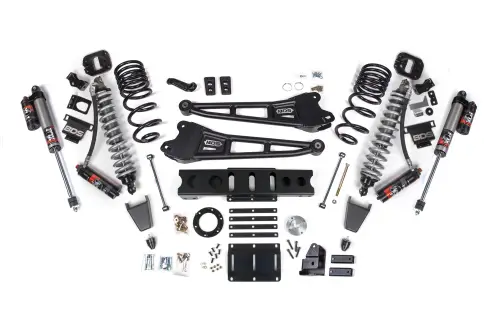 BDS Suspension - BDS2100PES | BDS Suspension 6 Inch Lift Kit With Radius Arm For Ram 2500 4WD Diesel | Fox 2.5 Coil-Over Performance Elite, Front Rubber Bump Stop