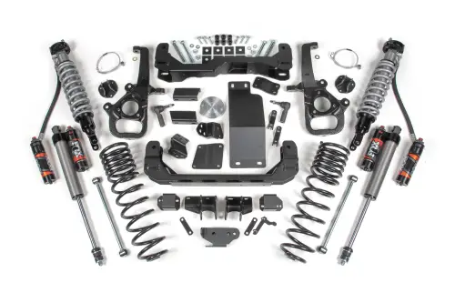 BDS Suspension - BDS2115PSS | BDS Suspension 6 Inch Lift Kit For Ram 1500 4WD | Fox 2.5 Performance Elite Coil-Over, Rear Fox 2.0 Performance Series Shocks, OE Knuckle Type Large Bore