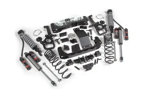 BDS Suspension - BDS2116FPE | BDS Suspension 4 Inch Lift Kit For Ram 1500 4WD | Fox 2.5 Performance Elite Coil-Over, Rear Fox 2.5 Performance Elite Shocks, OE Knuckle Type Standard