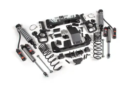 BDS Suspension - BDS2117FPE | BDS Suspension 4 Inch Lift Kit For Ram 1500 4WD | Fox 2.5 Performance Elite Coil-Over, Rear Fox 2.5 Performance Elite Shocks, OE Knuckle Type Large Bore