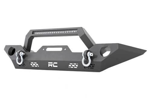Rough Country - 10596 | Rough Country Sport Front Bumper Sport Jeep Gladiator JT / Wrangler JK & JL / Wrangler Unlimited JK & JL