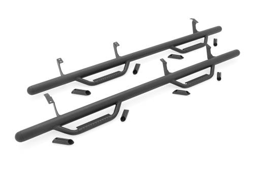 Rough Country - 72002B | Rough Country Nerf Steps For Toyota Tundra 2WD/4WD | Cab Length, Crew Max