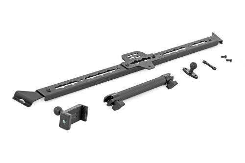 Rough Country - 51152 | Rough Country Accessory Dash Mount For Ford Bronco / Bronco Raptor 4WD | With 10 Inch Extension Arm, For iPhones