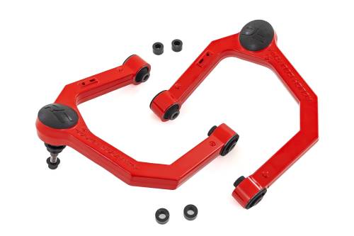 Rough Country - 50018RED | Rough Country 3.5 Inch Lift Forged Upper Control Arms For Ford Ranger 4WD | Red Finish