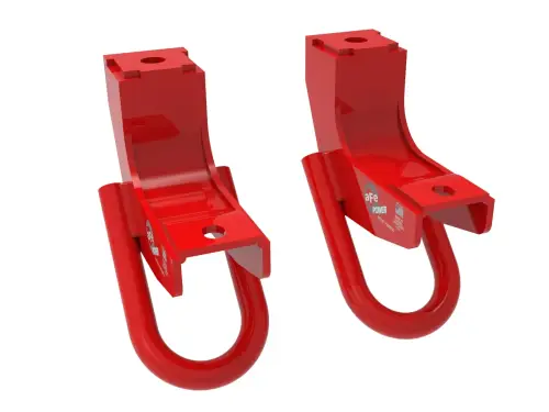 Afe - Advance Flow Engineering - 450-72T001-R | AFE Power Front Tow Hook For Toyota Tundra/Sequoia V6 3.4L (tt) | Red