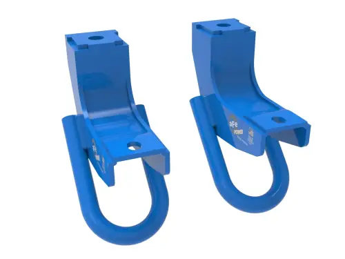 Afe - Advance Flow Engineering - 450-72T001-L | AFE Power Front Tow Hook For Toyota Tundra/Sequoia V6 3.4L (tt) | Blue