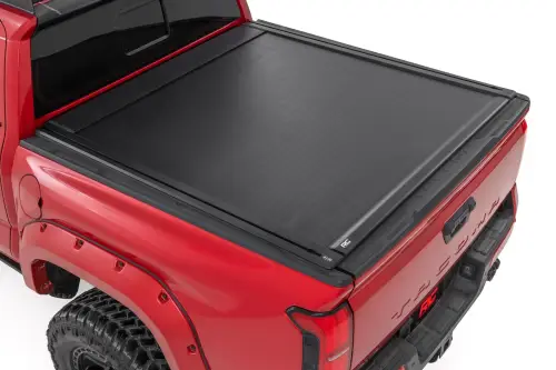 Rough Country - 51515551 | Rough Country Power Retractable Bed Cover For Toyota Tacoma | 5' Bed