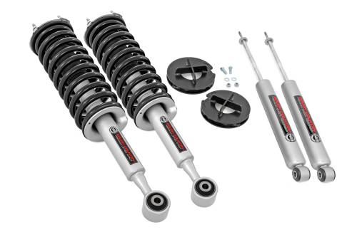 Rough Country - 73031 | Rough Country 2 Inch Lift Kit For Toyota Land Cruiser 4WD | N3 Struts With N3 Rear Shocks