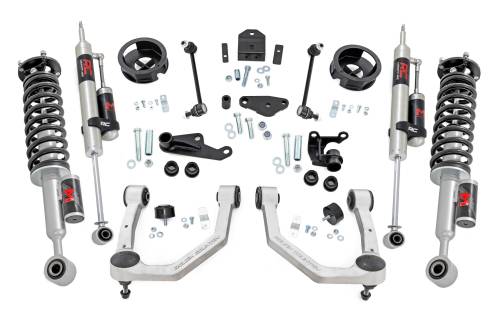 Rough Country - 77044_A | Rough Country 3.5 Inch Lift Kit For Toyota 4Runner TRD Offroad 4WD | M1R Struts With M1R Rear Shocks