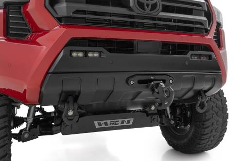 Rough Country - 10815 | Rough Country Hidden Winch Mount For Toyota Tacoma 4WD | With PRO12000S Winch
