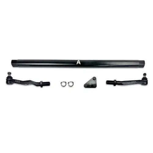 Apex Chassis - KIT386-BLK | Apex Chassis ProLock Tie Rod Kit For Ram 2500 Pickup/3500 Pickup | Anodized Black Aluminum