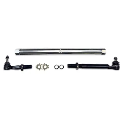 Apex Chassis - KIT387-POL | Apex Chassis Drag Link Kit For Ram 2500 Pickup/3500 Pickup | Polished Aluminum