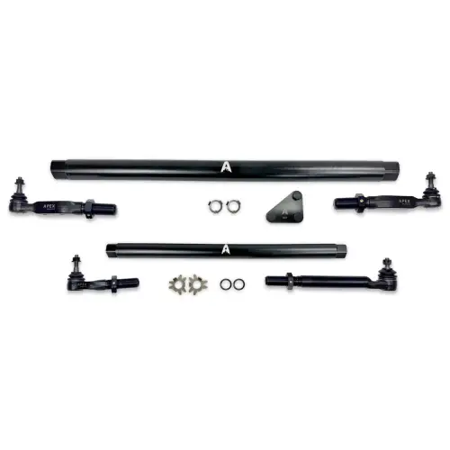 Apex Chassis - KIT385-STL | Apex Chassis ProLock Steering Kit For Ram 2500 Pickup /3500 Pickup | Matte Black Powder Coated Steel