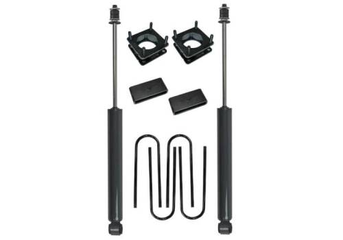 SuperLift - K1051 | Superlift 2 Inch Lift Kit with Superlift Rear Shocks (Tundra 4WD)