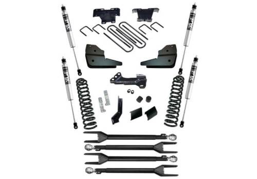 SuperLift - K1068F | Superlift 4 Inch 4-Link Lift Kit with Fox 2.0 Shocks (2023-2025 F250, F350 Super Duty 4WD Diesel Engine)