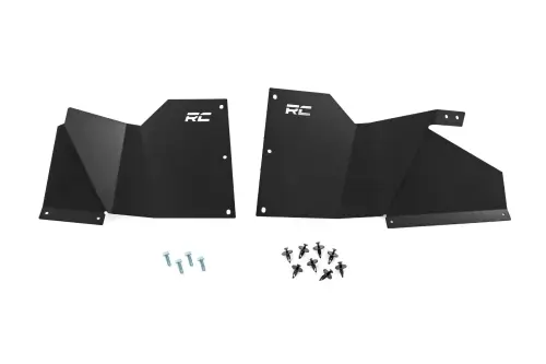 Rough Country - 93211 | Rough Country Inner Fender Guards For Polaris Ranger XP 1000