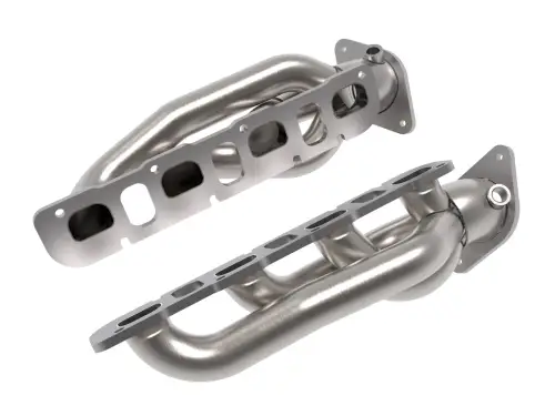 Afe - Advance Flow Engineering - 48-32030 | AFE Power Twisted Steel 304 Stainless Steel Short Tube Header (2021-2024 1500 TRX V8-6.2L sc)