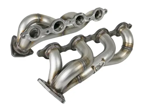 Afe - Advance Flow Engineering - 48-34145 | aFe Power Twisted Steel 304 Stainless Steel Headers For GM Trucks 2500/3500HD V8-6.6L L8T