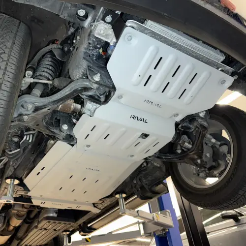 RIVAL 4X4 - 2333.1855.2.6-KIT-PB | Full Set RIVAL Aluminum Skid Plates (2015-2025 F150 PowerBoost Only)