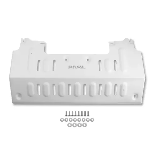 RIVAL 4X4 - 2333.4507.1.6 | RIVAL Aluminum Exhaust Skid Plate (2023-2025 Grenadier)