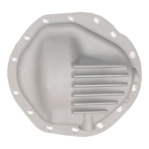 PML Covers - 11118-AC | PML Covers AAM Front 9.25 14 Bolt Differential Cover For Ram 2500, 3500 & 1500 Mega Cab | Natural As-Cast Finish