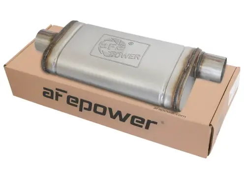 Afe - Advance Flow Engineering - 49M00020 | AFE Power MACH Force-Xp 3" 409 Stainless Steel Muffler